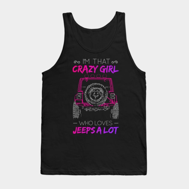 Jeep Girls Tank Top by RichyTor